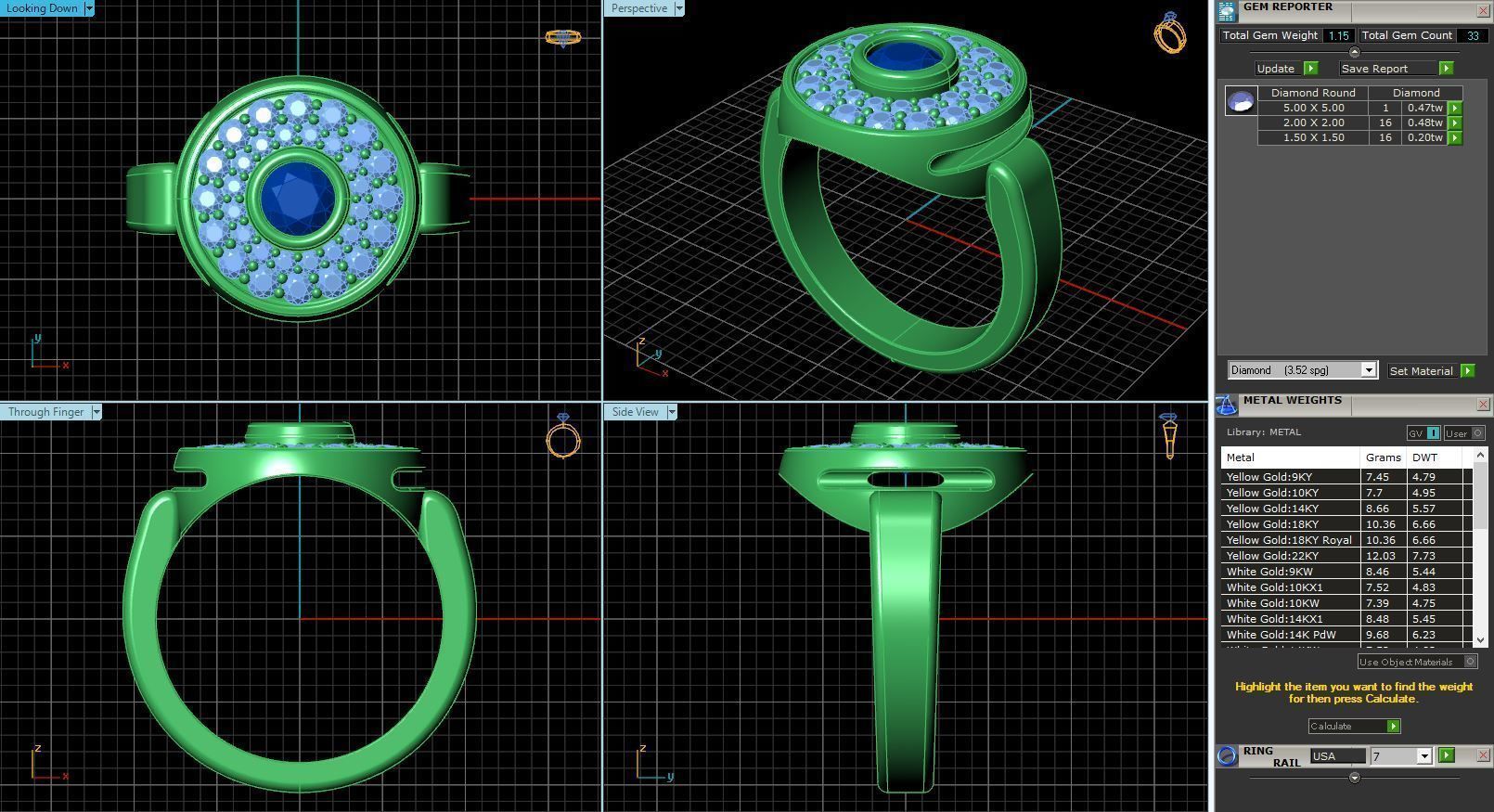 BULK-STL-RING 429 Files 3D print model_357