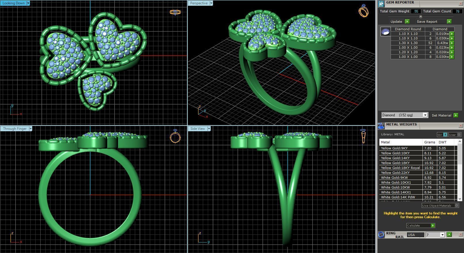 BULK-STL-RING 429 Files 3D print model_313