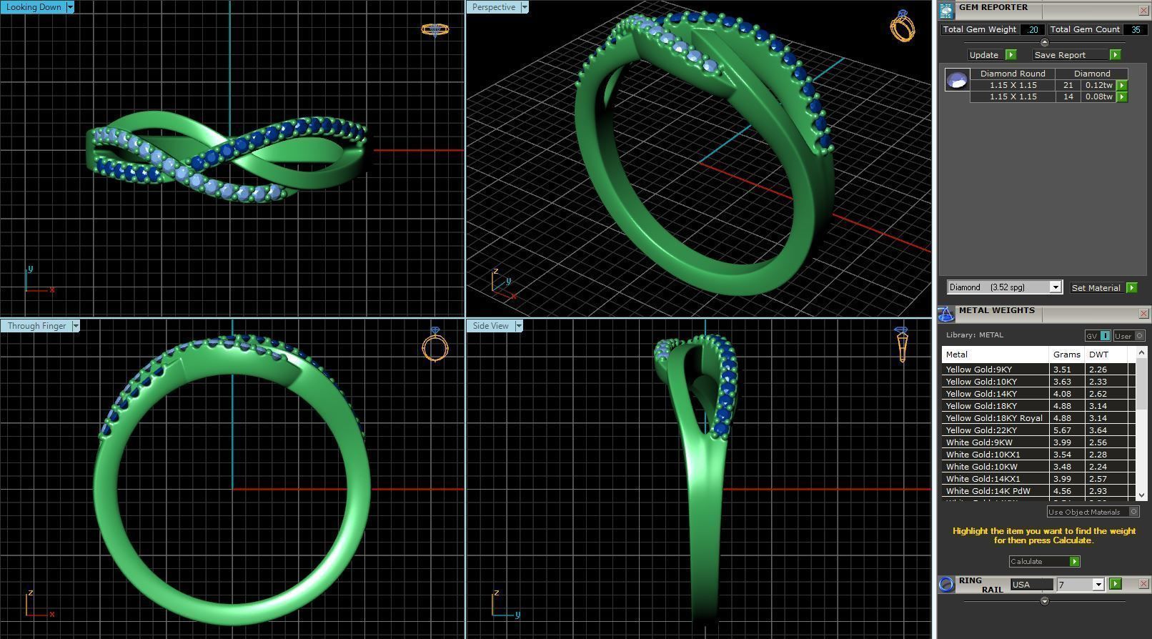BULK-STL-RING 429 Files 3D print model_227