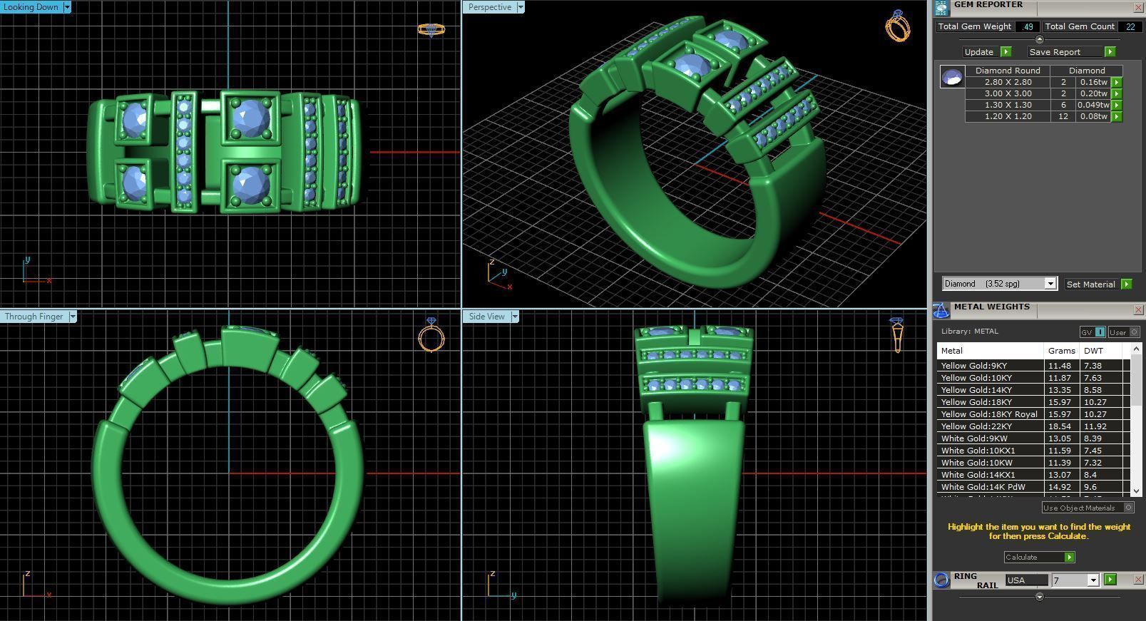 BULK-STL-RING 429 Files 3D print model_9