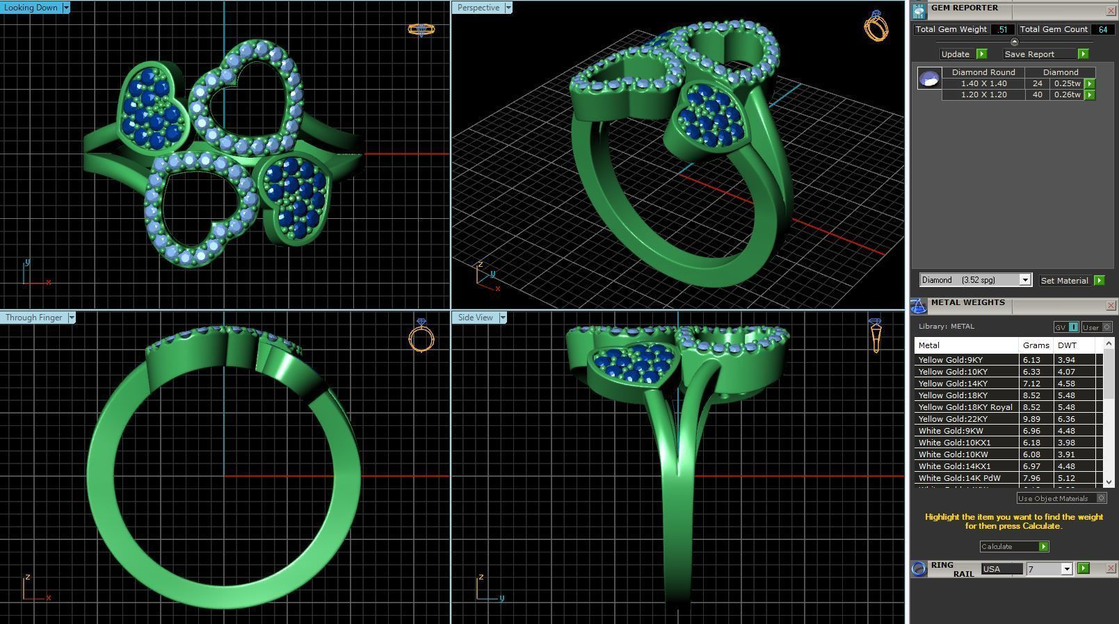 BULK-STL-RING 429 Files 3D print model_234