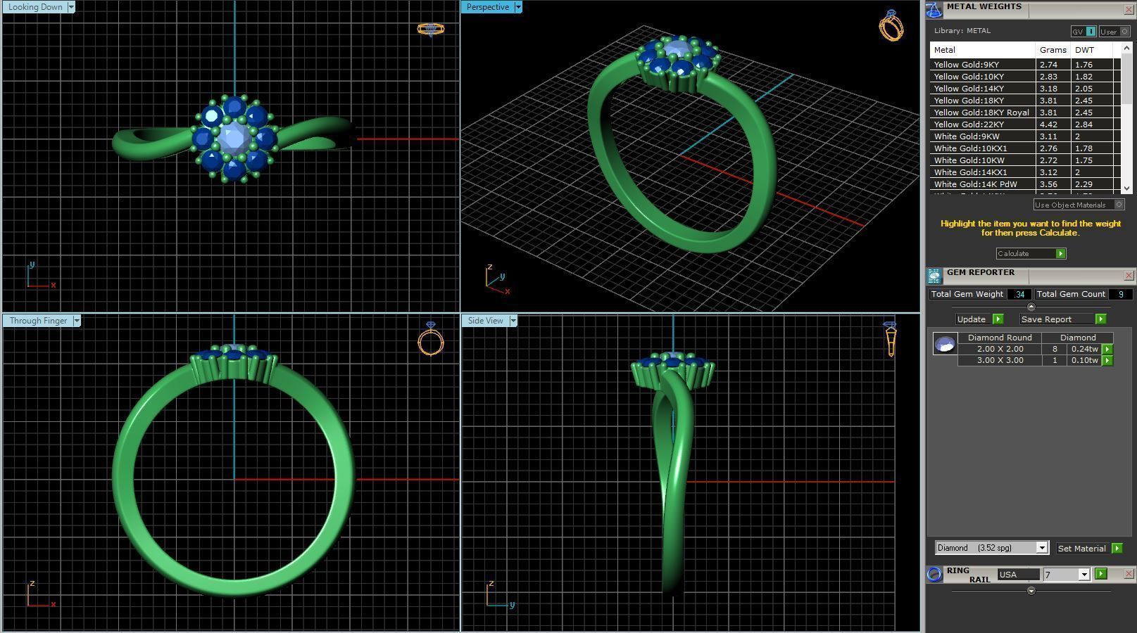 BULK-STL-RING 429 Files 3D print model_132
