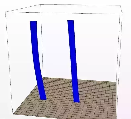 stripes cube with two lines