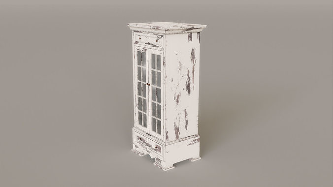 Antique Furniture Pack Low-poly 3D model 6