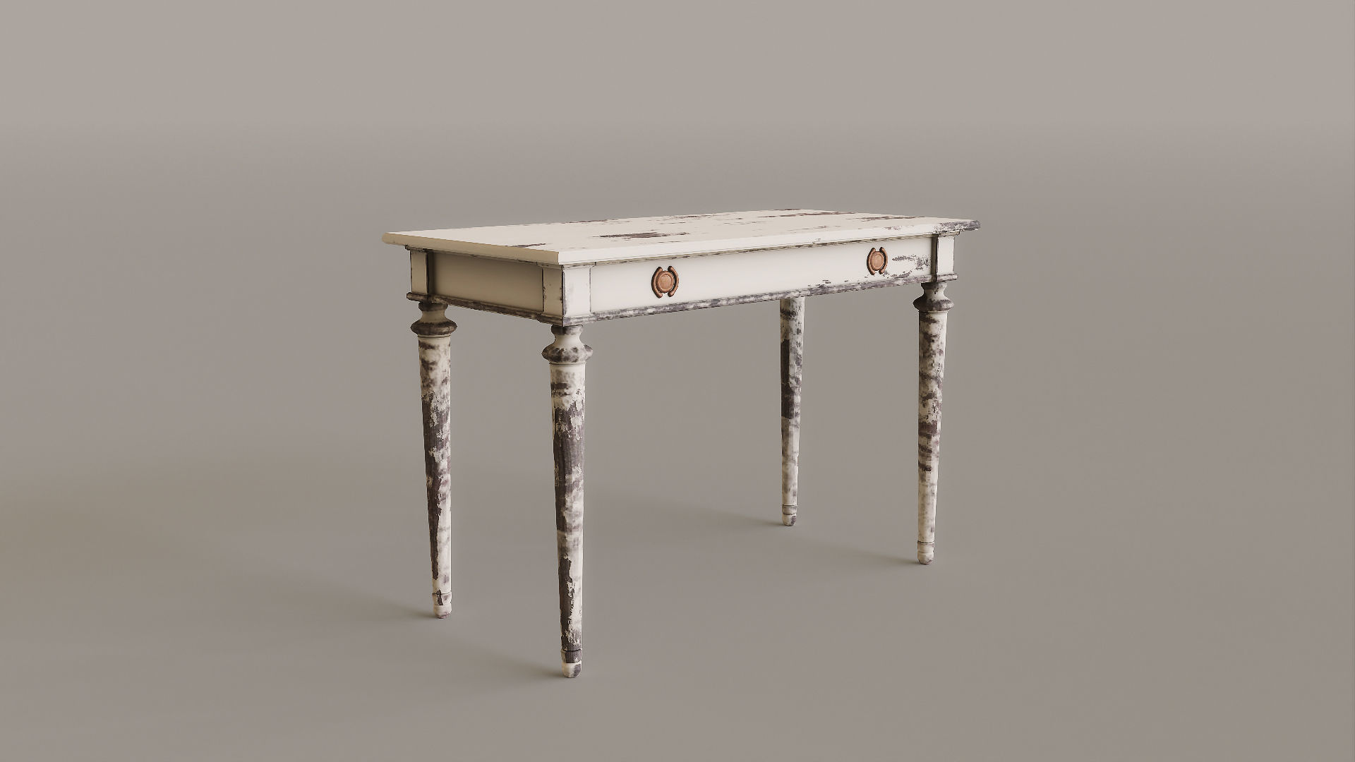 Antique Furniture Pack Low-poly 3D model_46