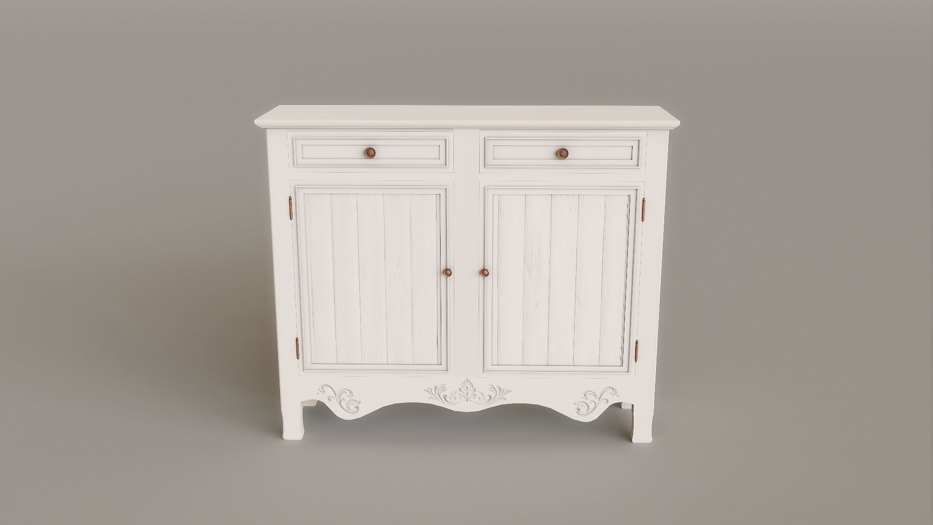 Antique Furniture Pack Low-poly 3D model_25