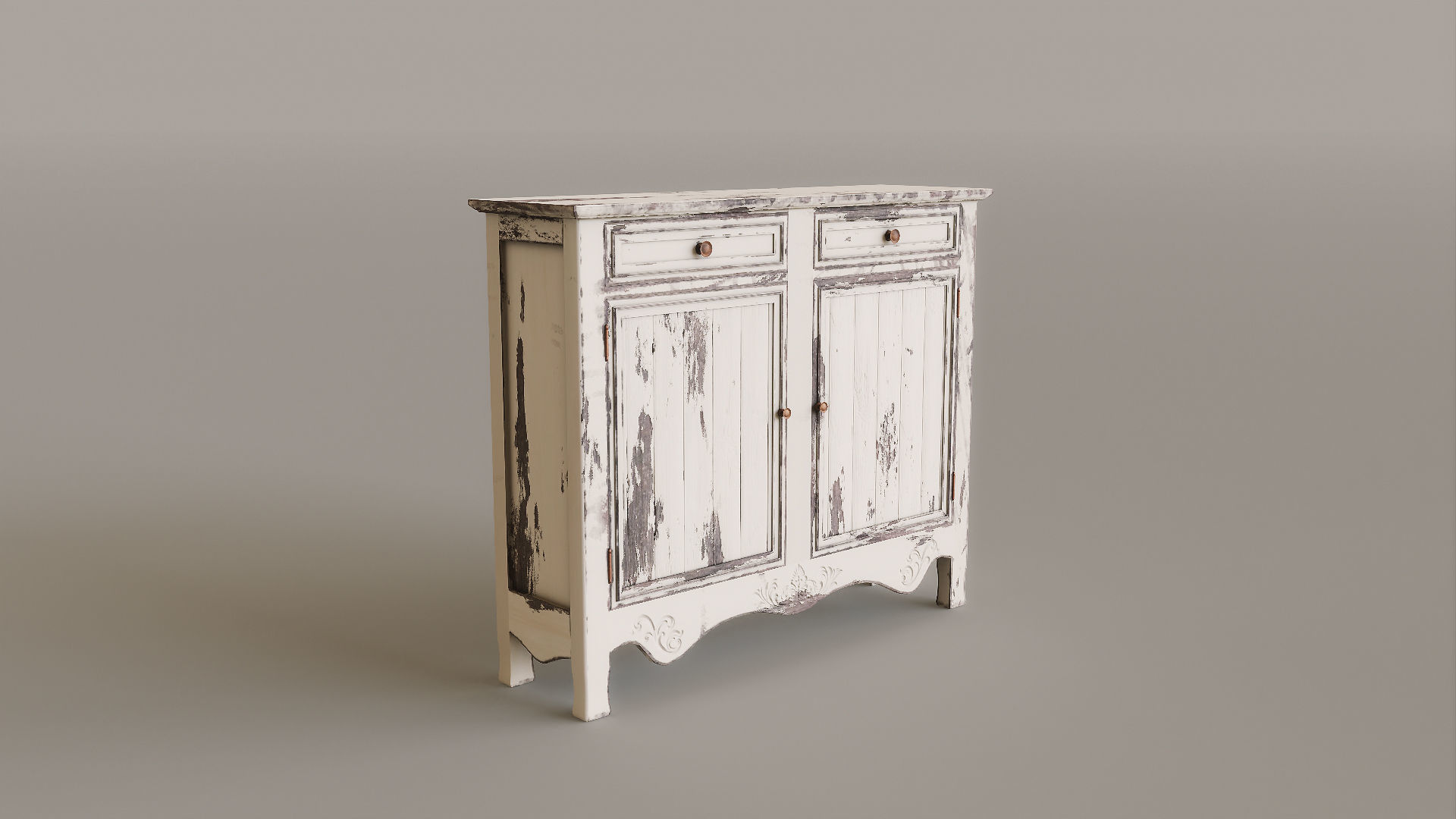 Antique Furniture Pack Low-poly 3D model_20