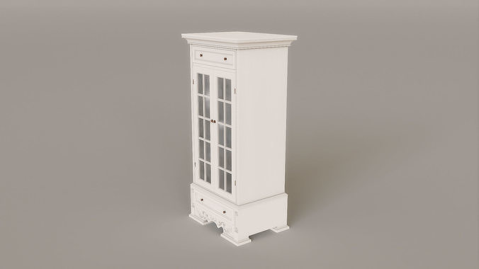 Antique Furniture Pack Low-poly 3D model 7