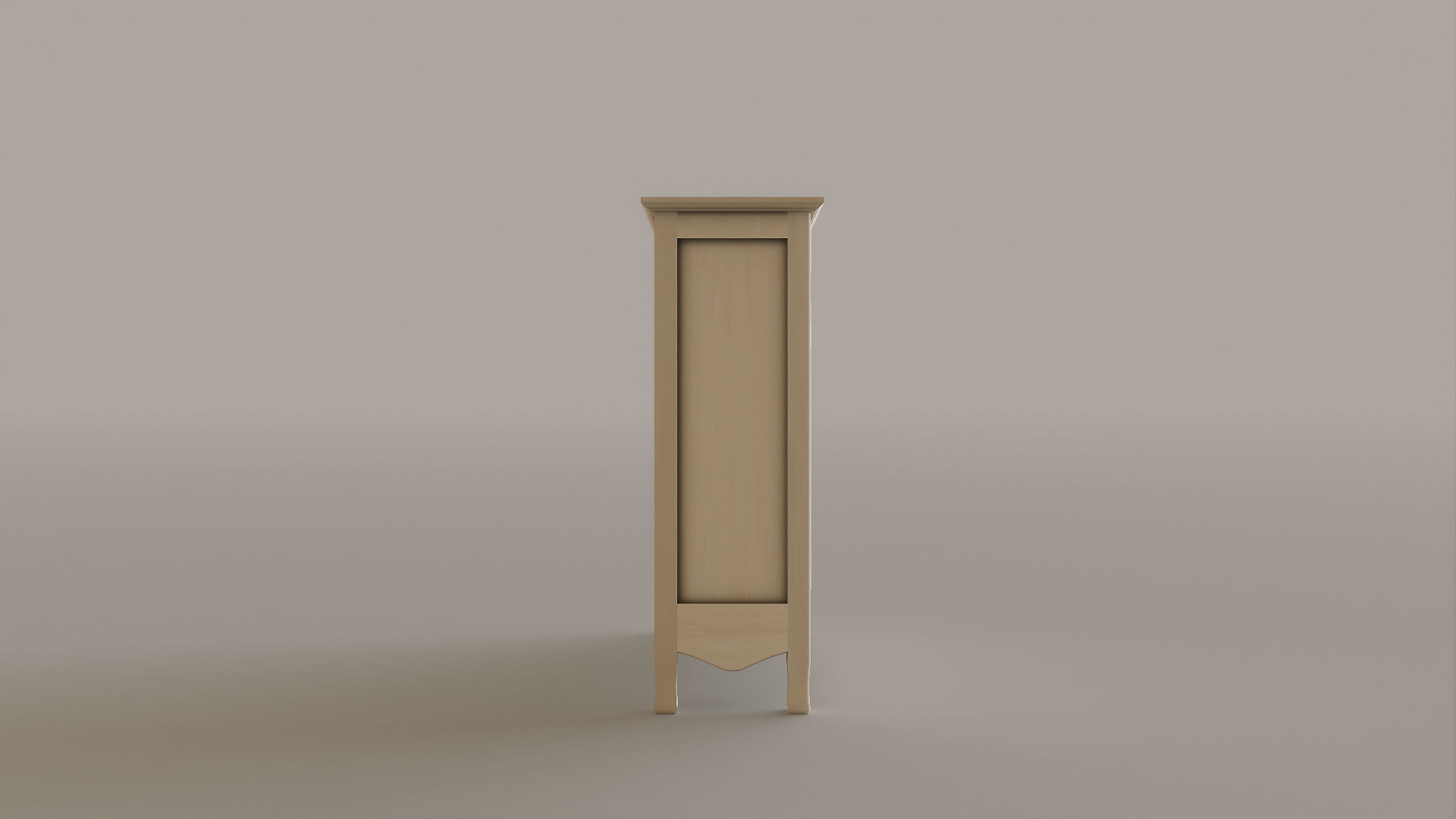 Antique Furniture Pack Low-poly 3D model_27
