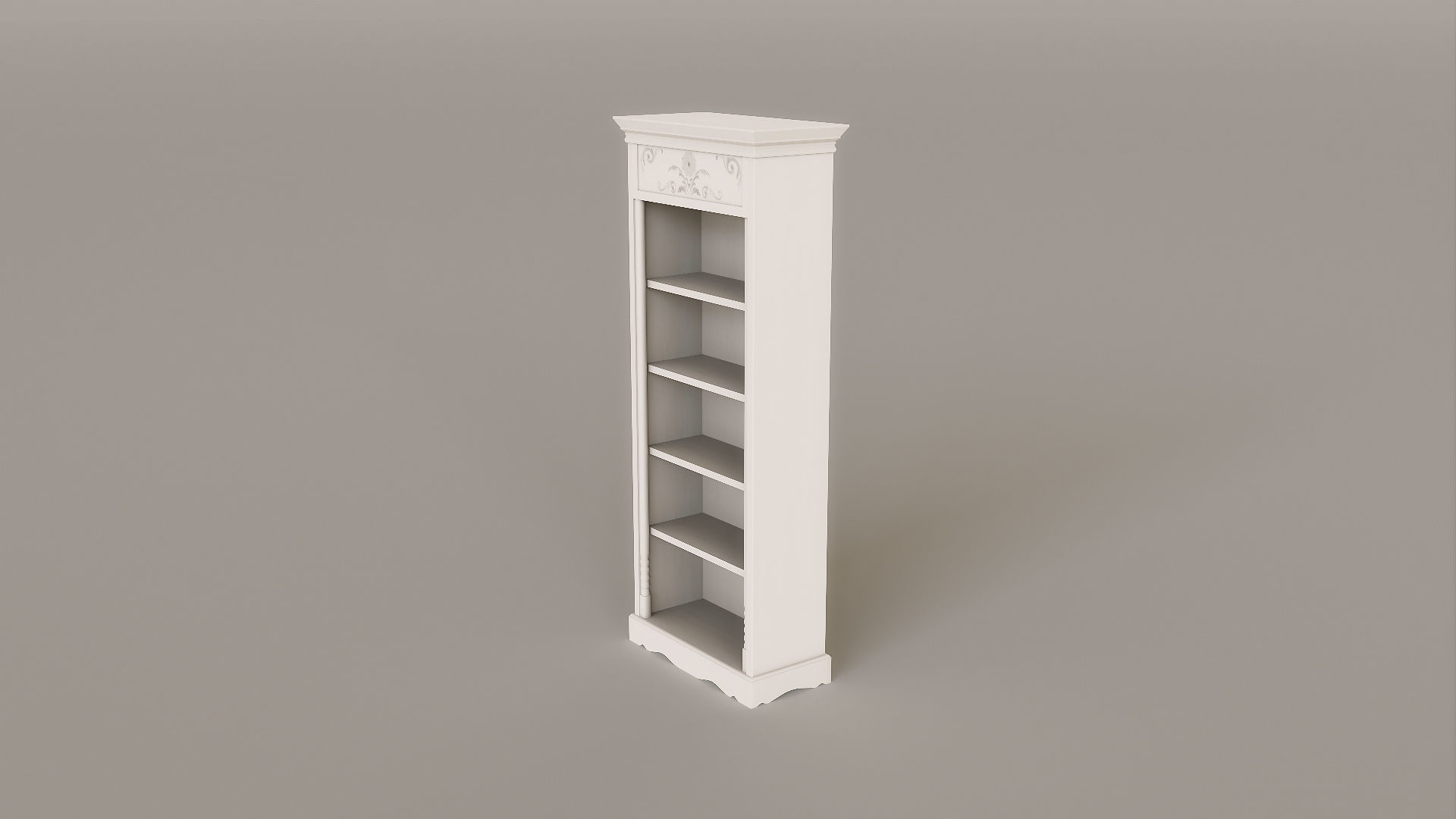 Antique Furniture Pack Low-poly 3D model_15