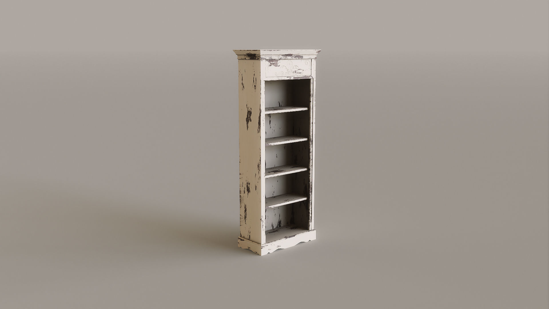 Antique Furniture Pack Low-poly 3D model_12