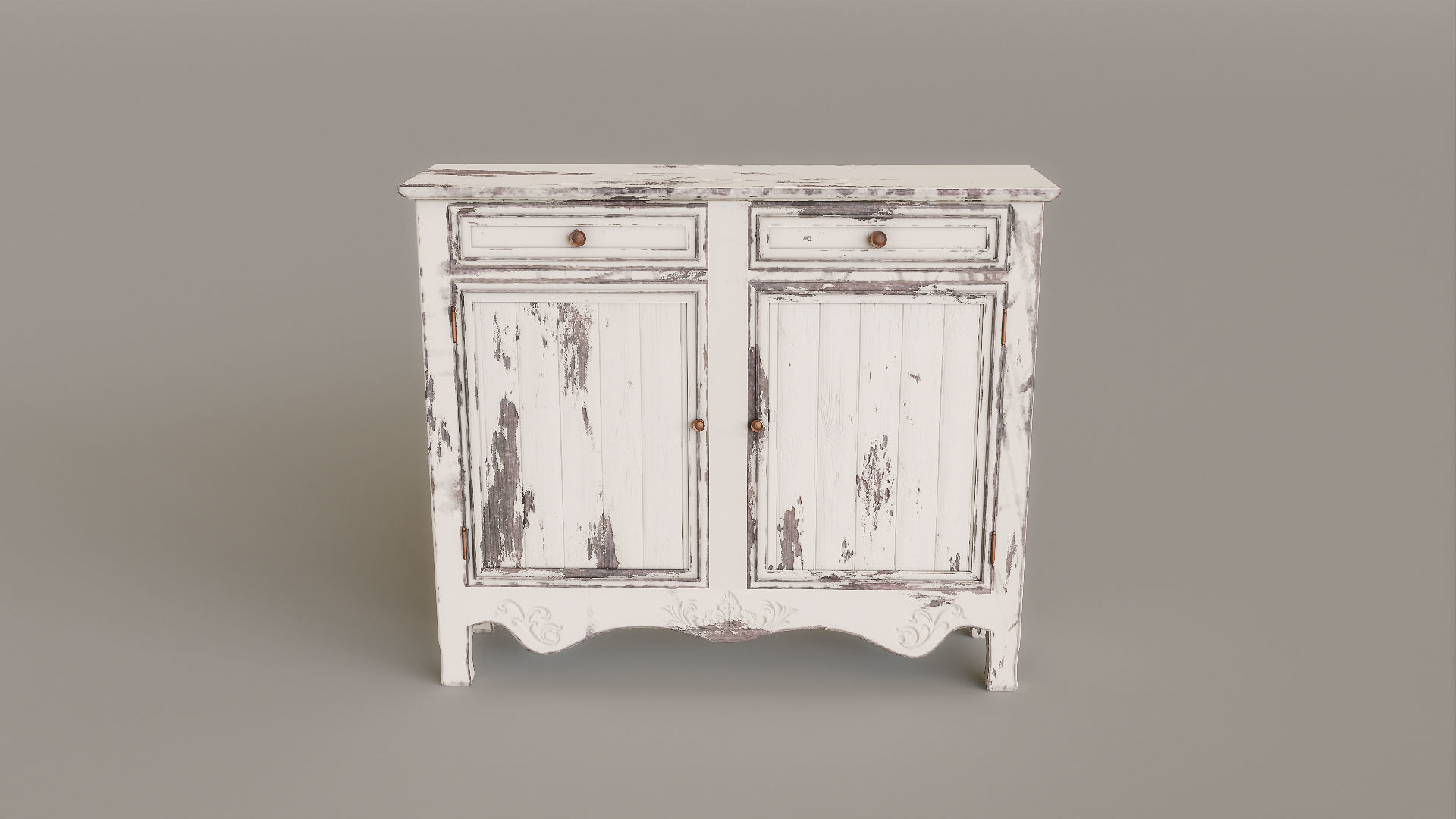 Antique Furniture Pack Low-poly 3D model_24