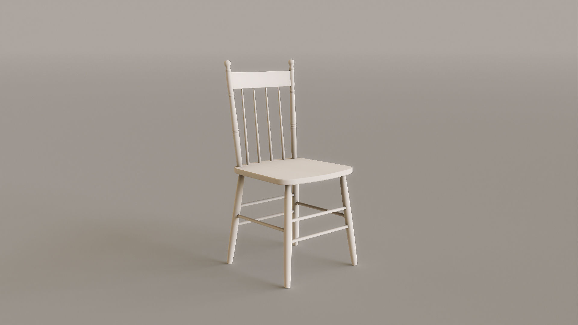 Antique Furniture Pack Low-poly 3D model_37