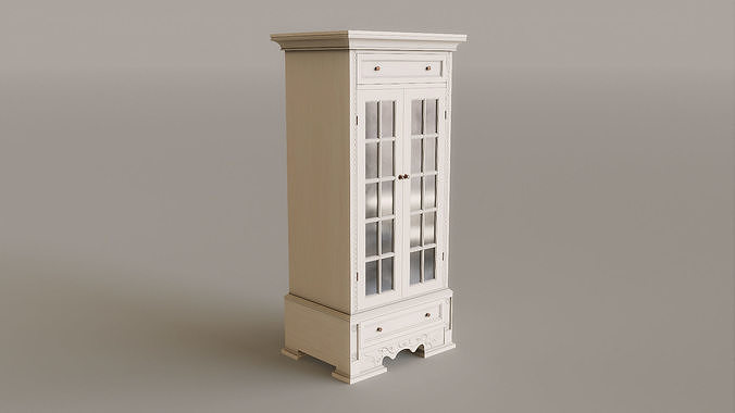 Antique Furniture Pack Low-poly 3D model 5