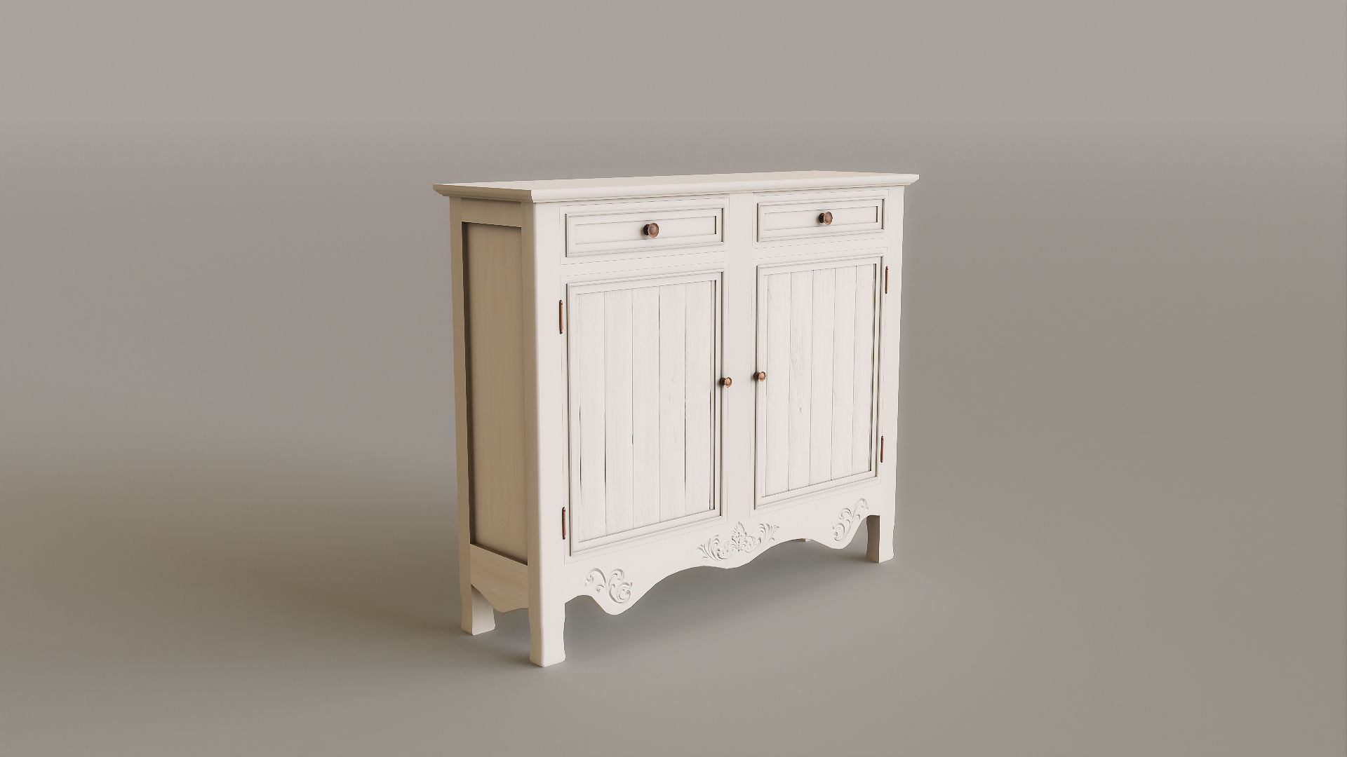 Antique Furniture Pack Low-poly 3D model_21