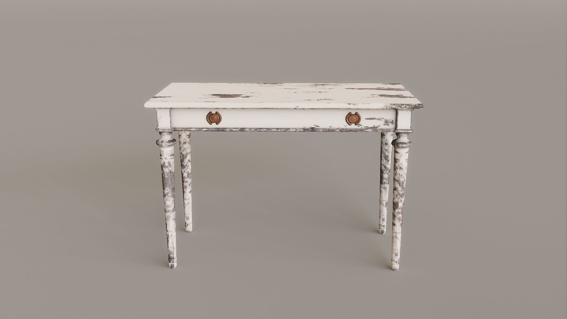 Antique Furniture Pack Low-poly 3D model_48