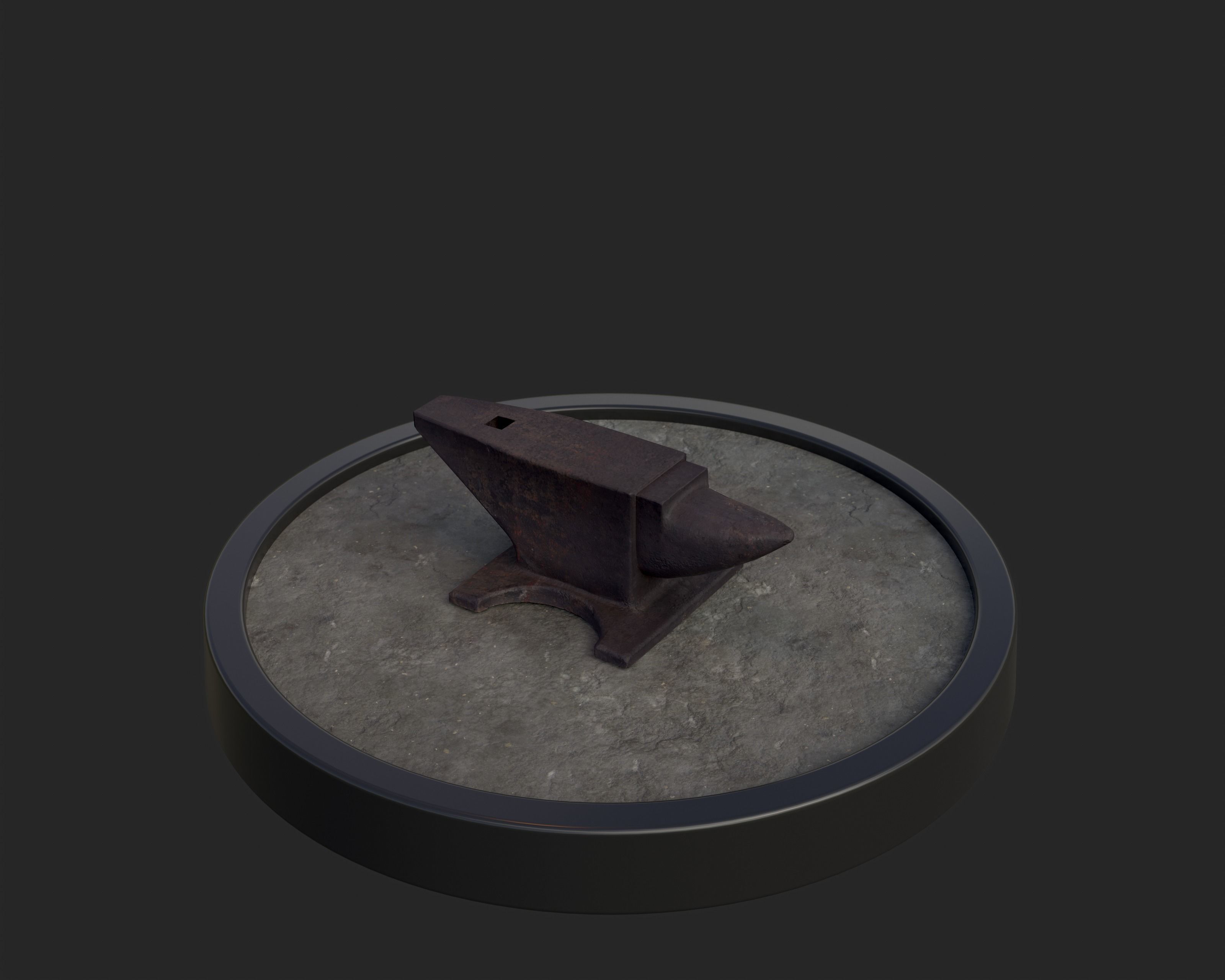 Castle Ruins Environment - PBR Medieval Props and Vegetation Low-poly 3D model_46