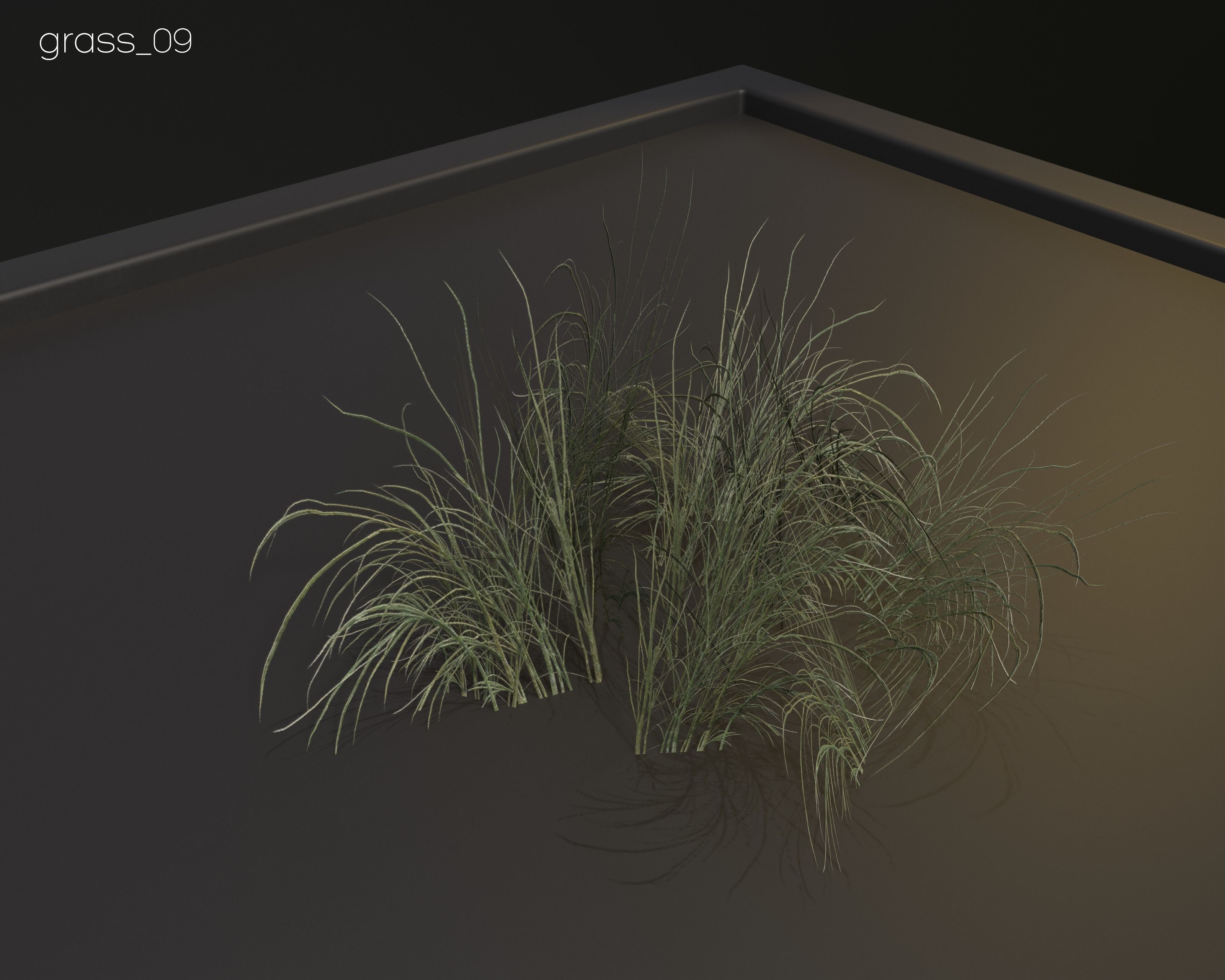 Castle Ruins Environment - PBR Medieval Props and Vegetation Low-poly 3D model_113