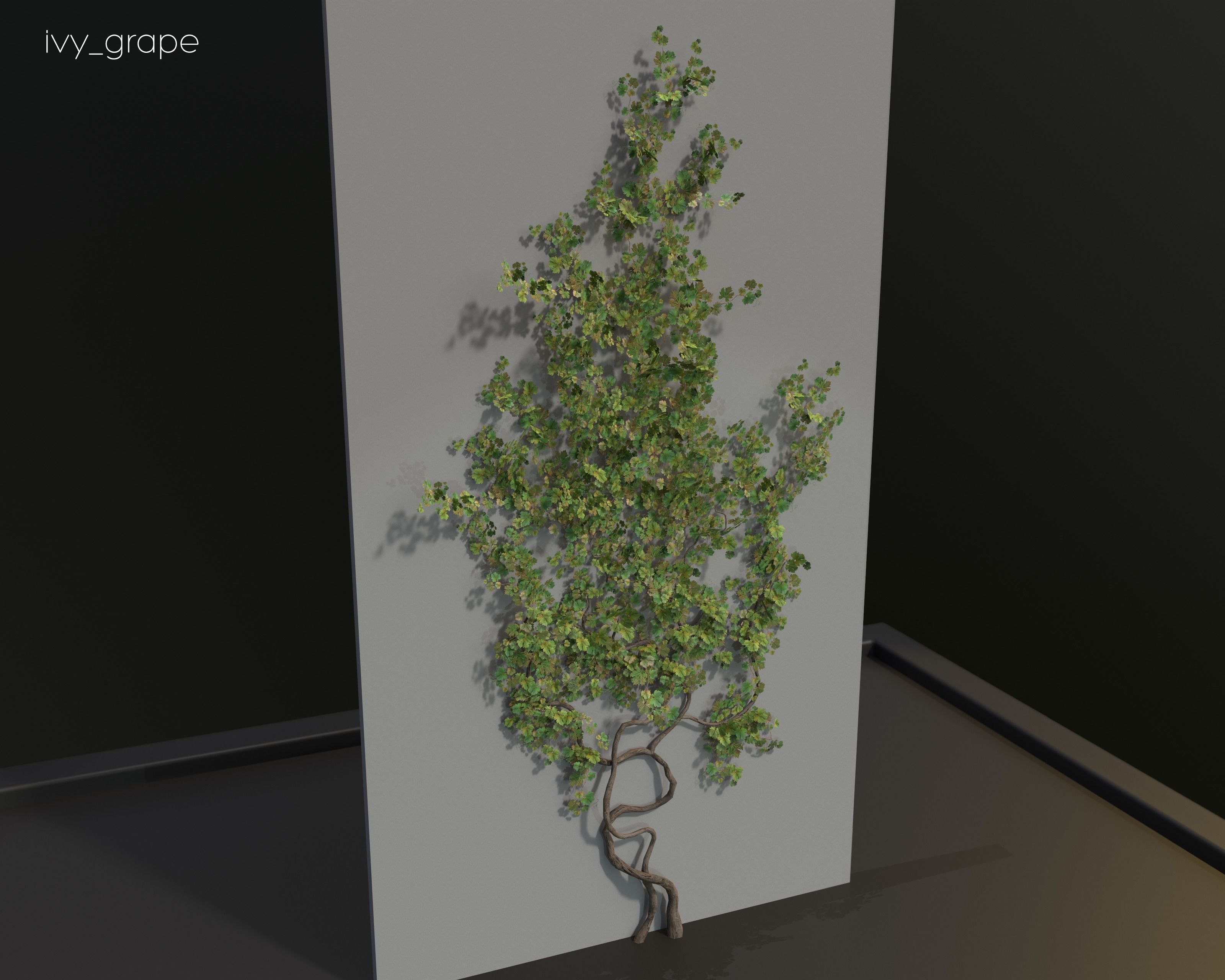 Castle Ruins Environment - PBR Medieval Props and Vegetation Low-poly 3D model_128