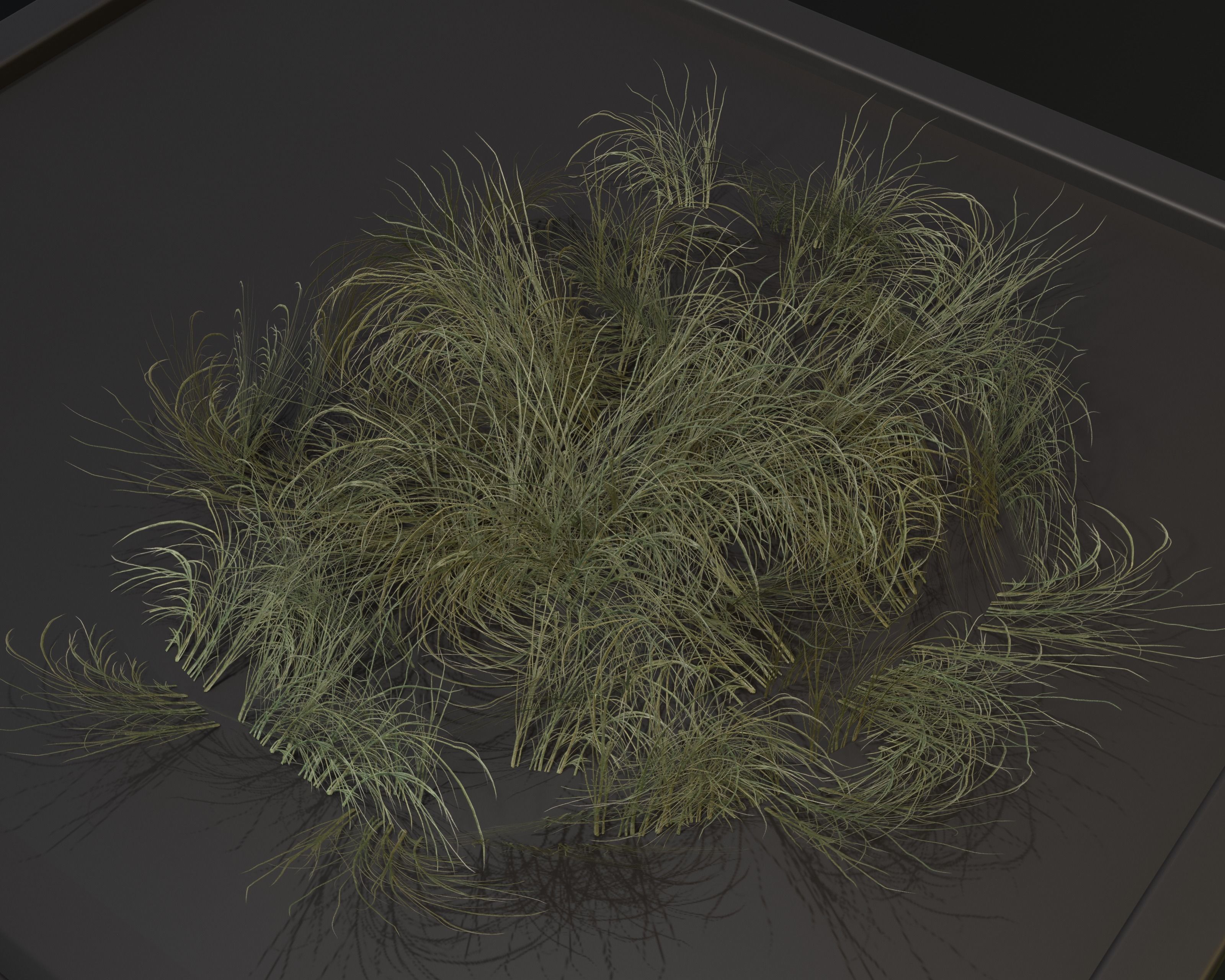 Castle Ruins Environment - PBR Medieval Props and Vegetation Low-poly 3D model_116