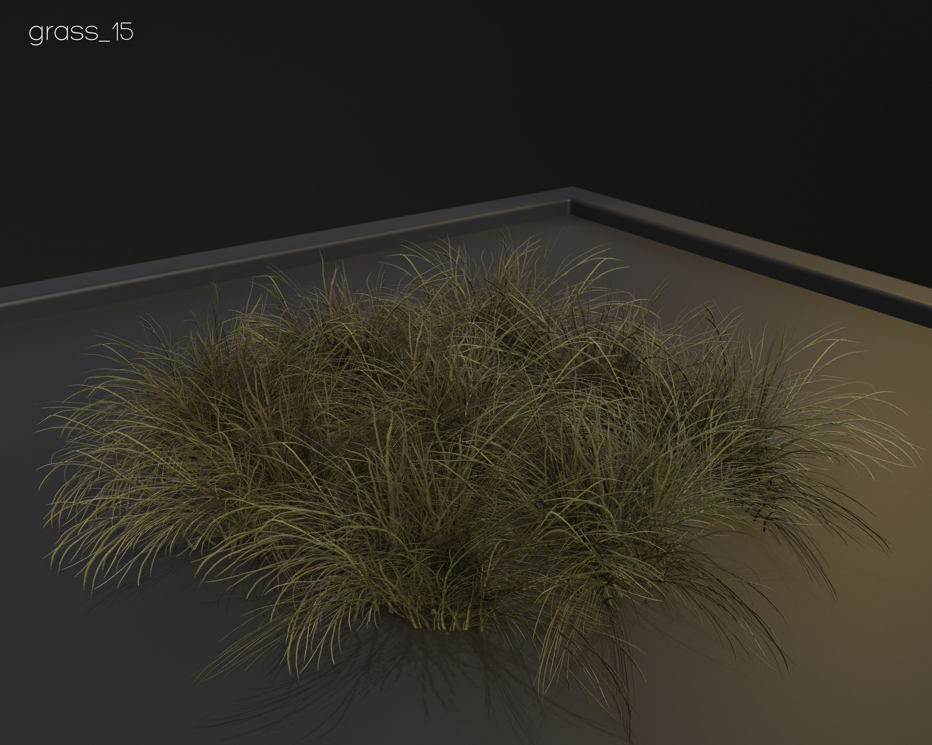 Castle Ruins Environment - PBR Medieval Props and Vegetation Low-poly 3D model_124