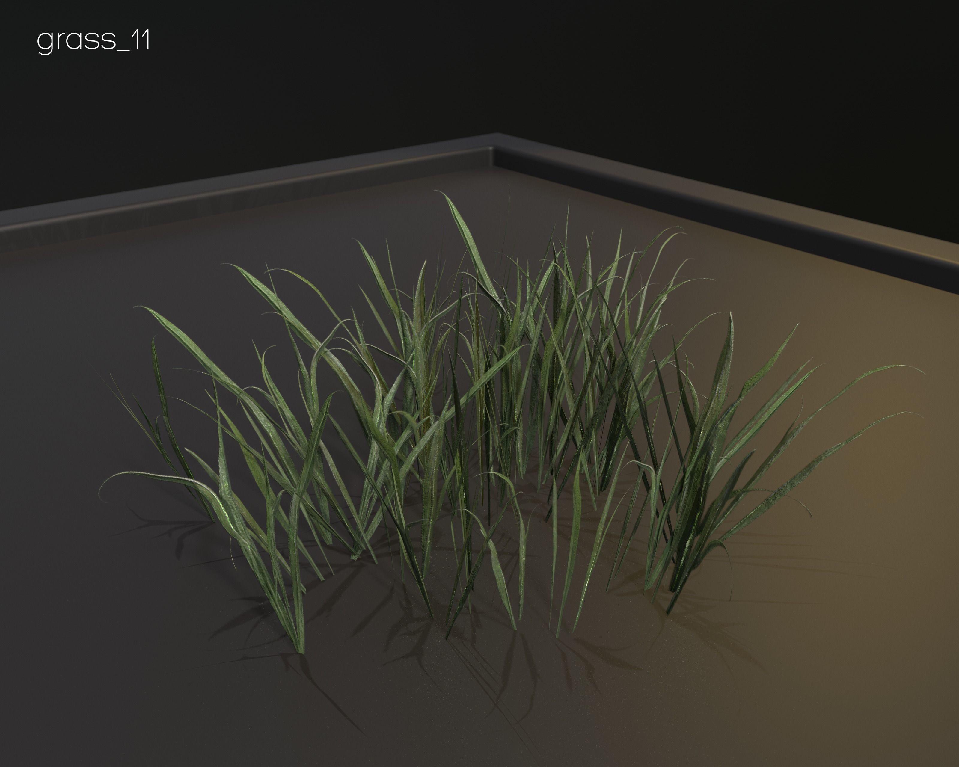 Castle Ruins Environment - PBR Medieval Props and Vegetation Low-poly 3D model_117