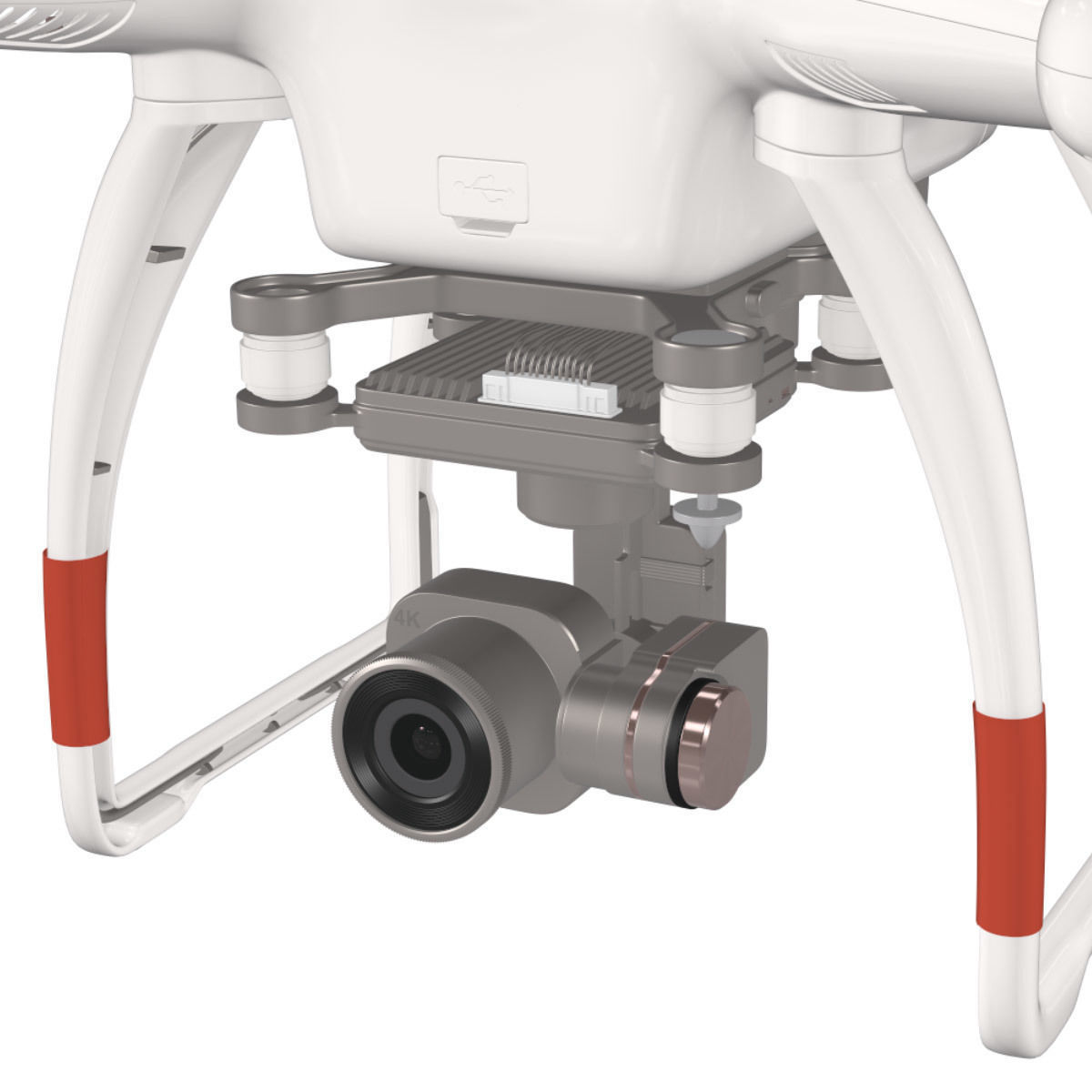 Autel X-Star Premium Drone for Element 3D 3D model_16