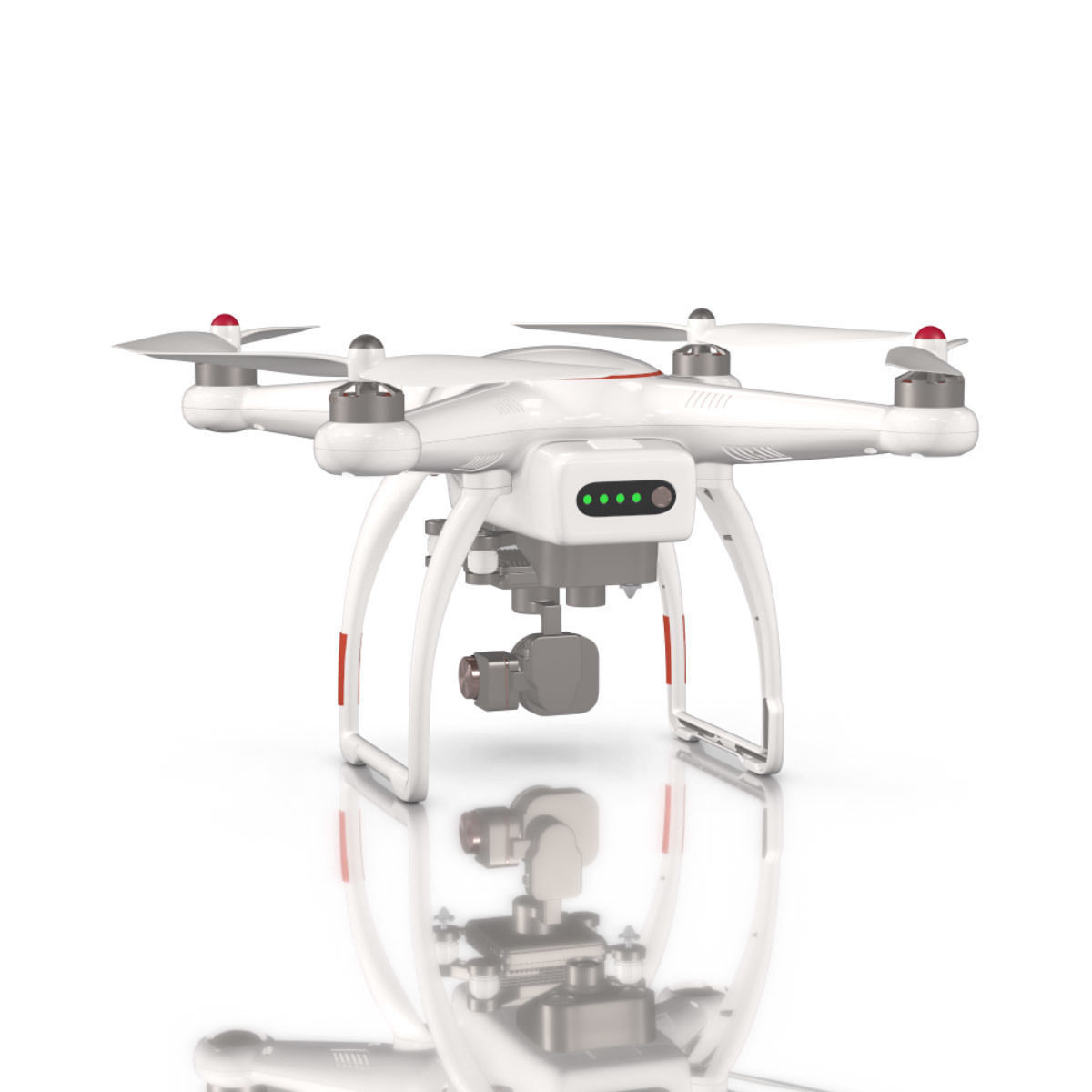 Autel X-Star Premium Drone for Element 3D 3D model_12