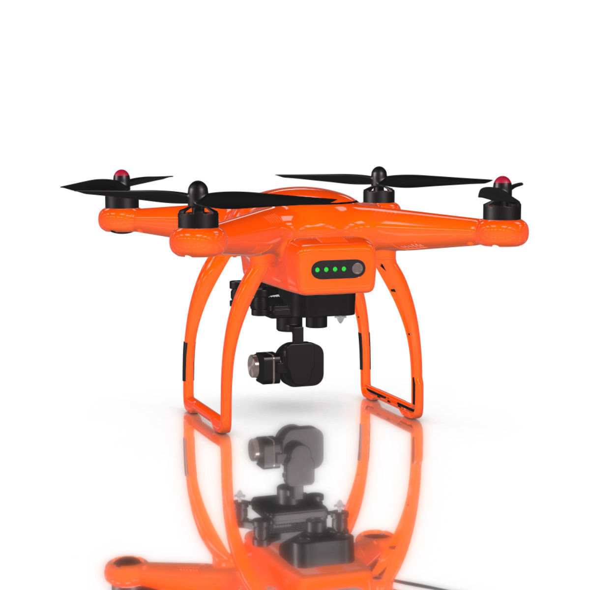 Autel X-Star Premium Drone for Element 3D 3D model_3