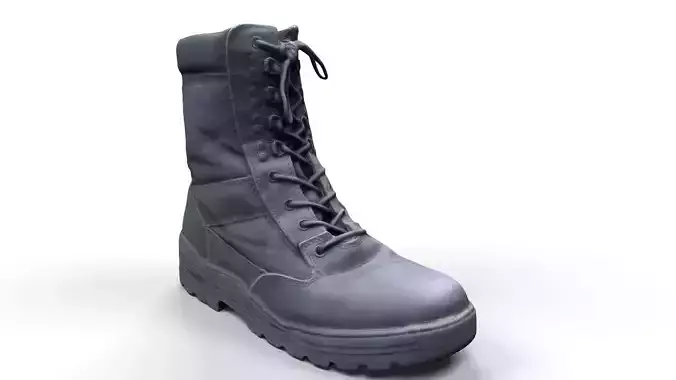 Military Boots Scan