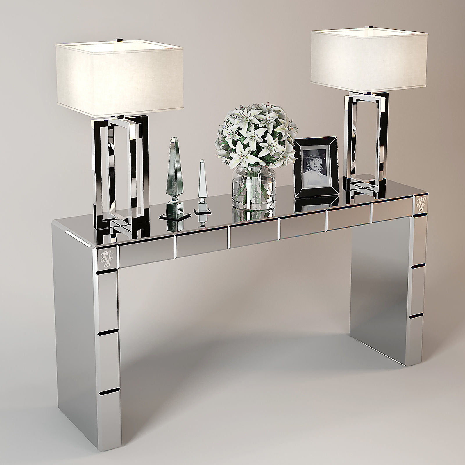 Visionnaire Acer Console 3D model_2