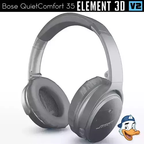 Bose QuietComfort 35 for Element 3D 3D model