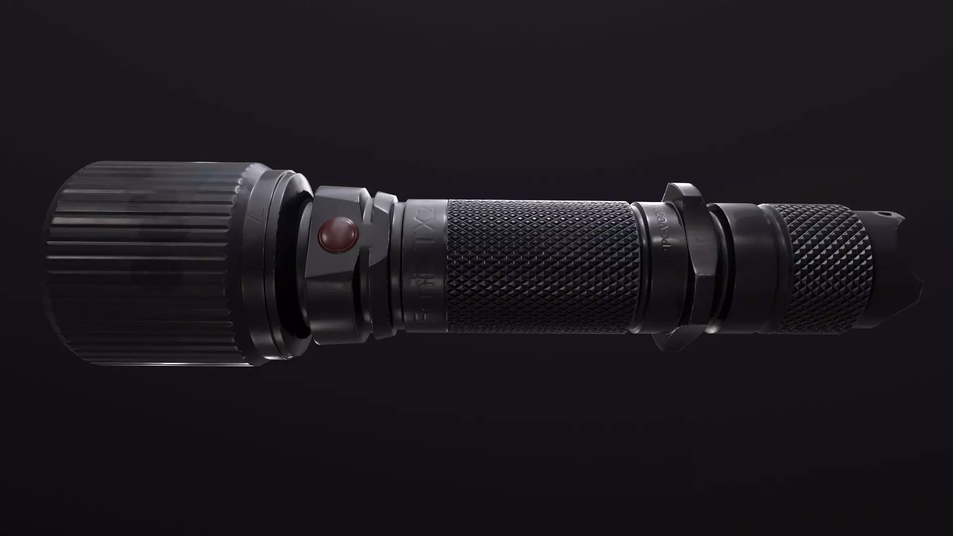 Flashlight light bulb 3D model