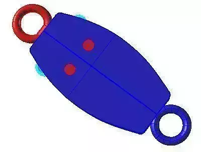 Box clasps - Library techique 3D - Conception of jewels 3D print model