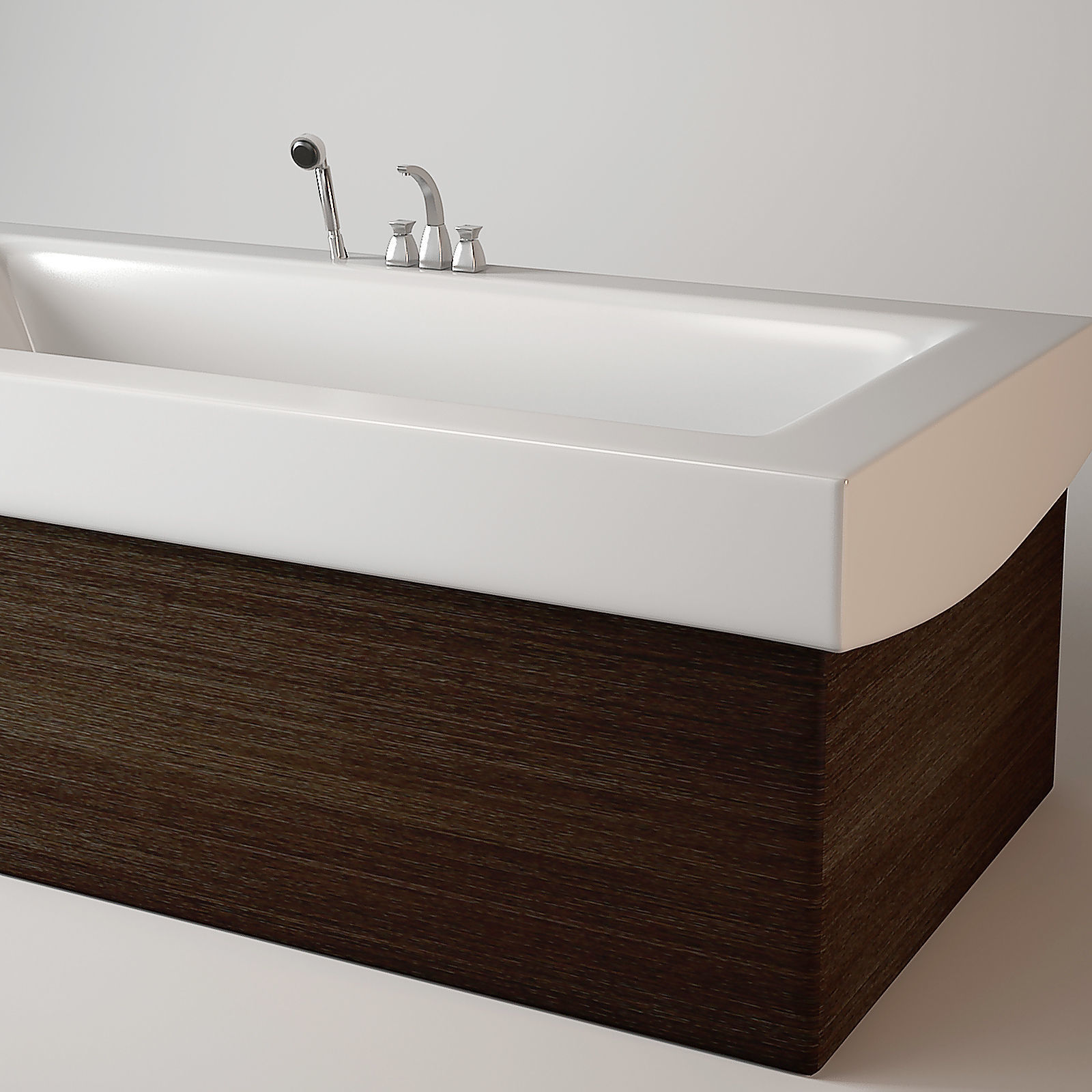 Bathtub Bellevue 3D model_3