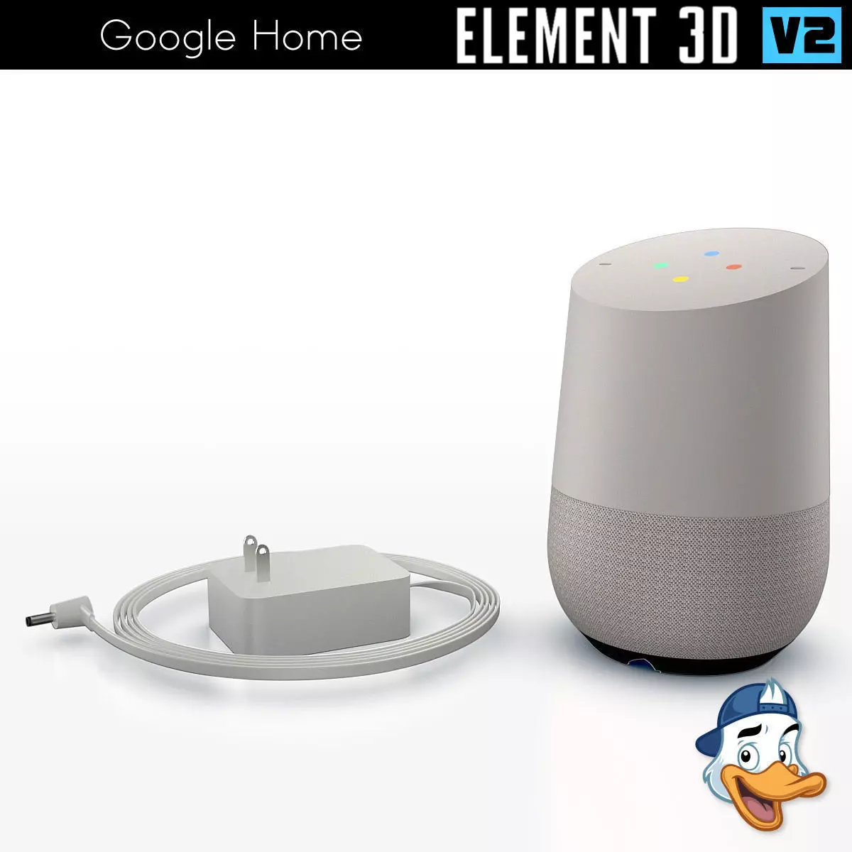 Google Home for Element 3D 3D model_0