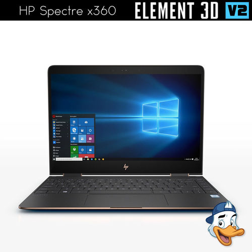 HP Spectre x360 for Element 3D 3D model