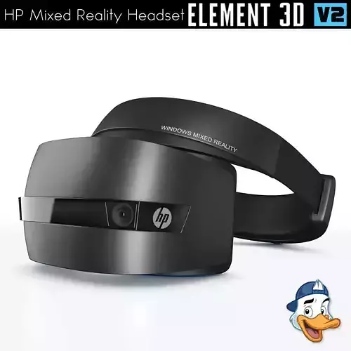 HP Windows Mixed Reality Headset for Element 3D 3D model