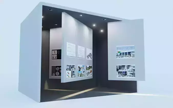 Exhibition Stand Design 3D model