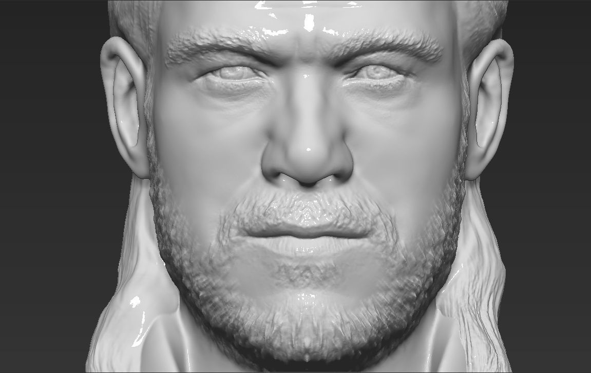 Thor Chris Hemsworth Avengers bust 3D printing ready stl obj 3D print model_19