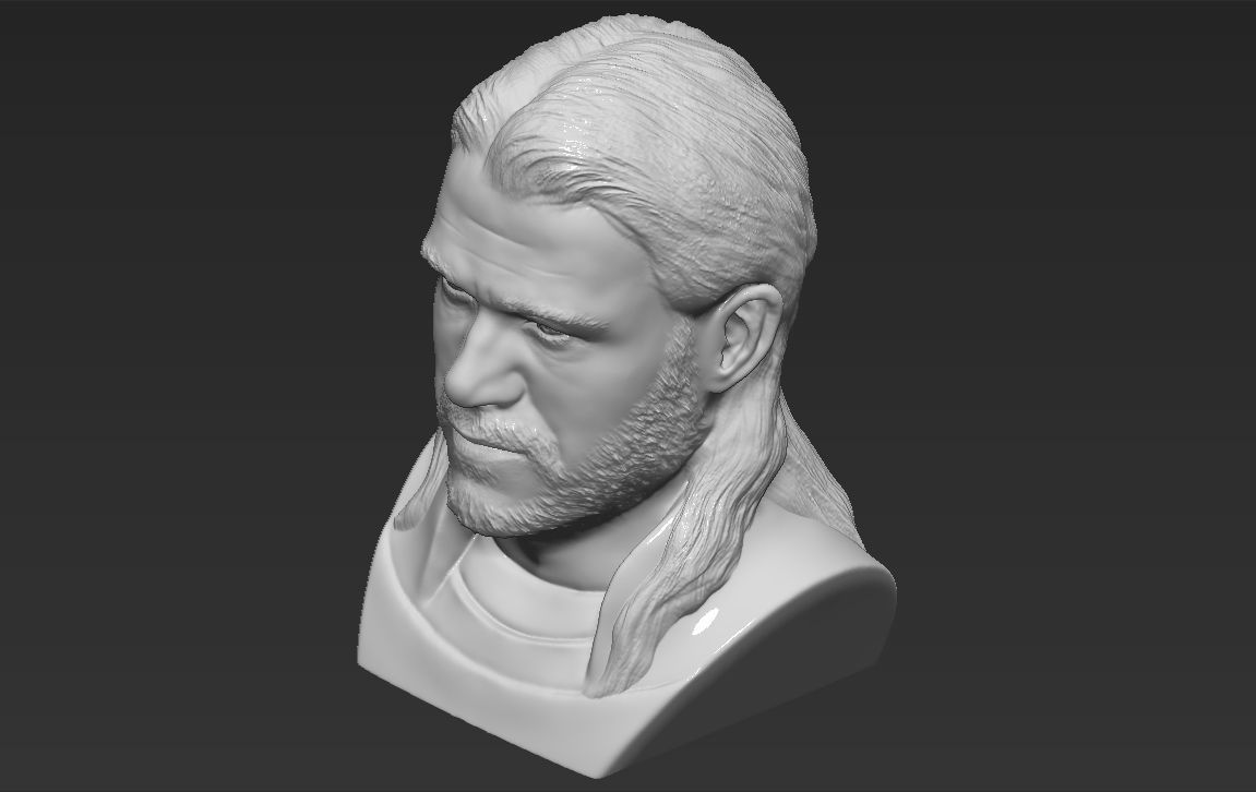 Thor Chris Hemsworth Avengers bust 3D printing ready stl obj 3D print model_4