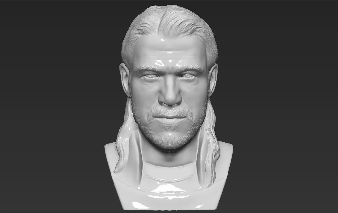 Thor Chris Hemsworth Avengers bust 3D printing ready stl obj 3D print model_0
