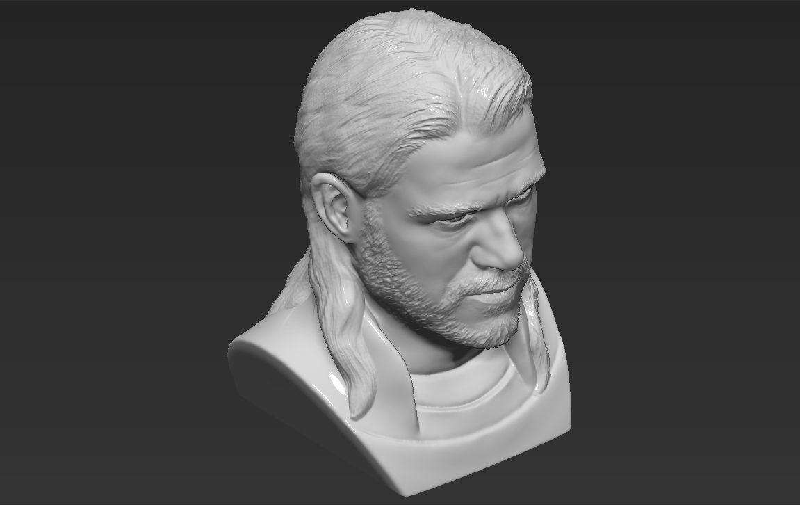 Thor Chris Hemsworth Avengers bust 3D printing ready stl obj 3D print model_13