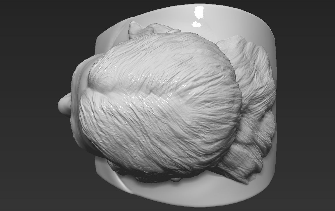 Thor Chris Hemsworth Avengers bust 3D printing ready stl obj 3D print model_17