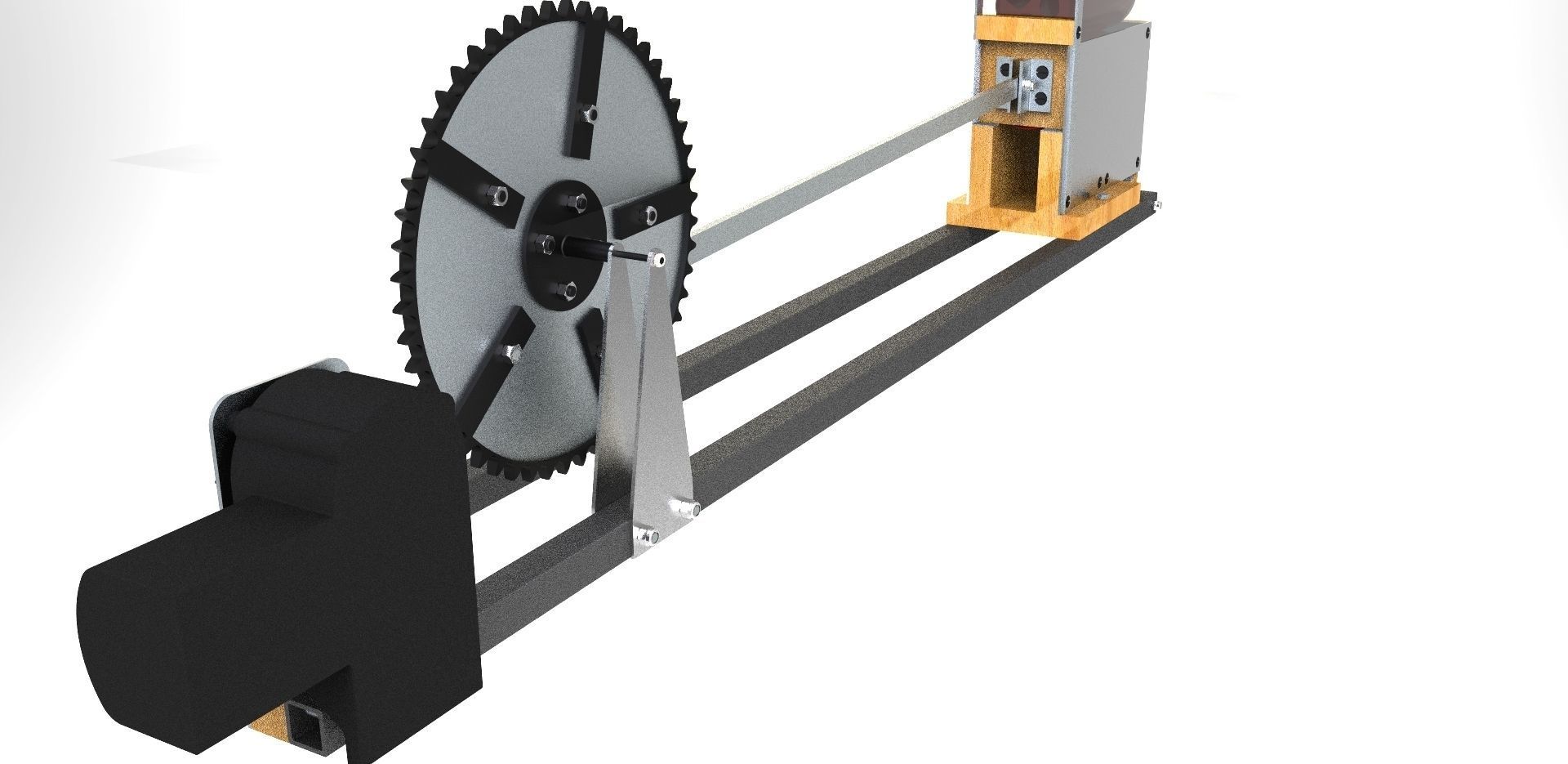 Electromechanical can crusher Free 3D model_2