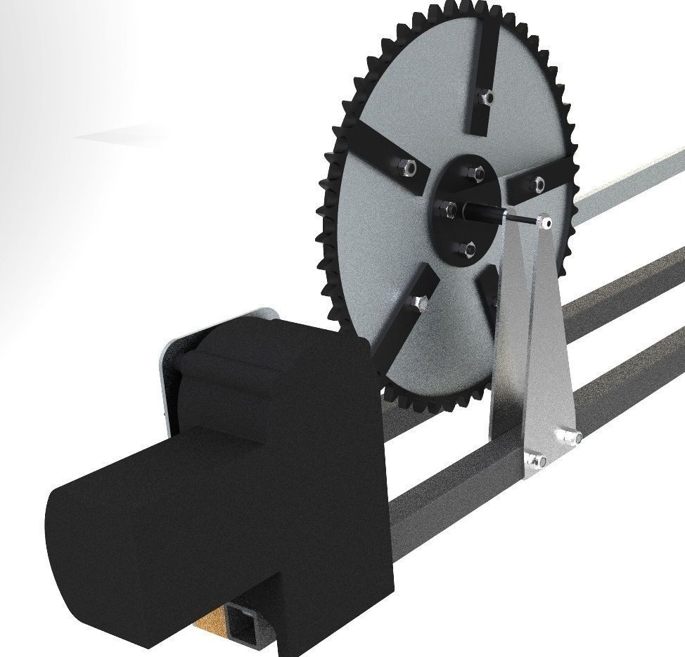 Electromechanical can crusher Free 3D model_3