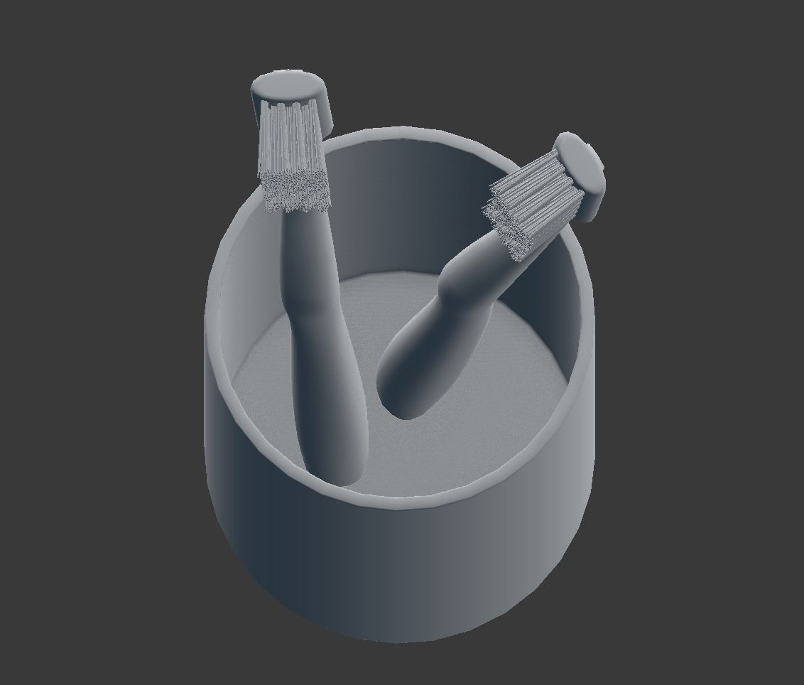 Toothbrush Holder 3D model_5