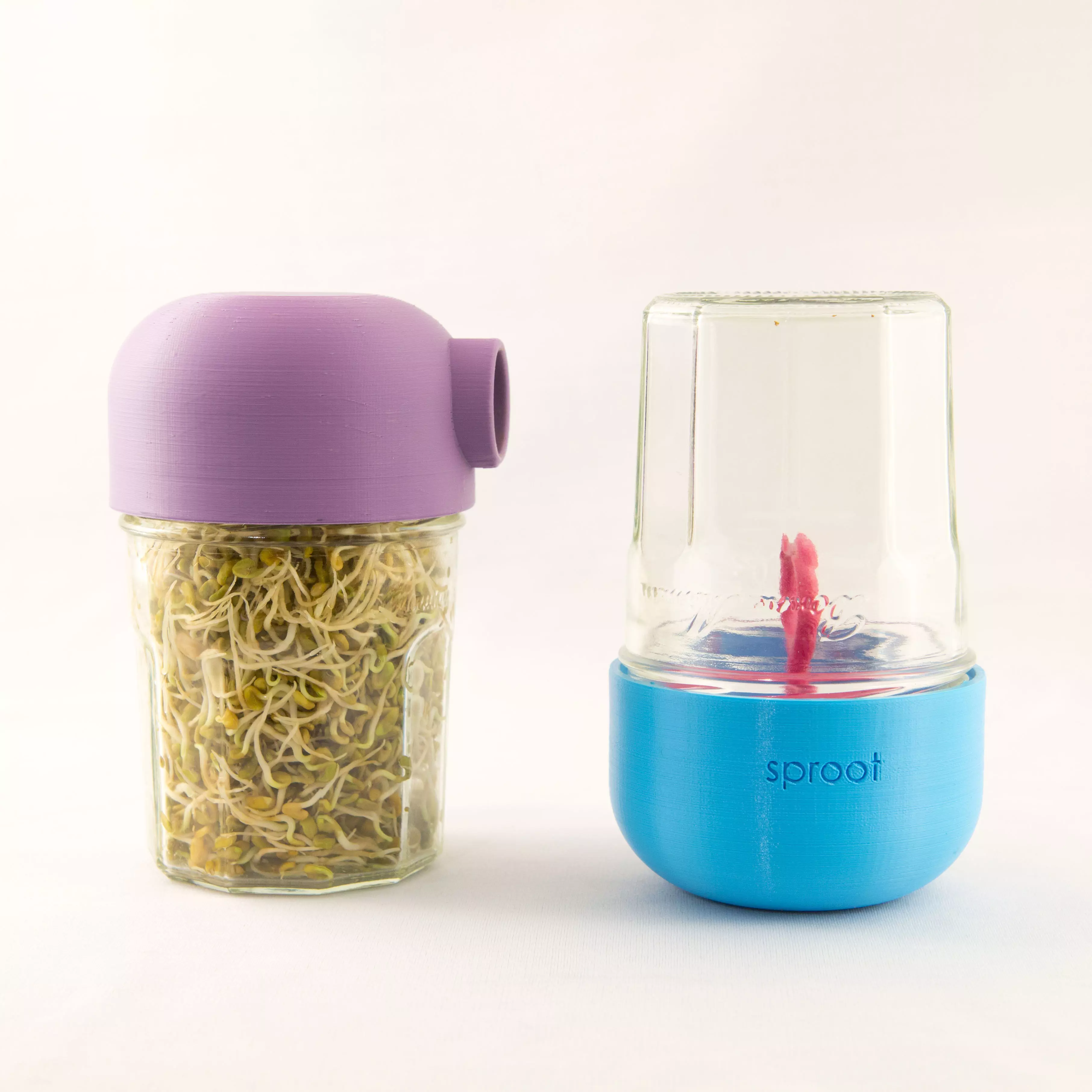 Sproot bottle with ring in it 3D print model_0