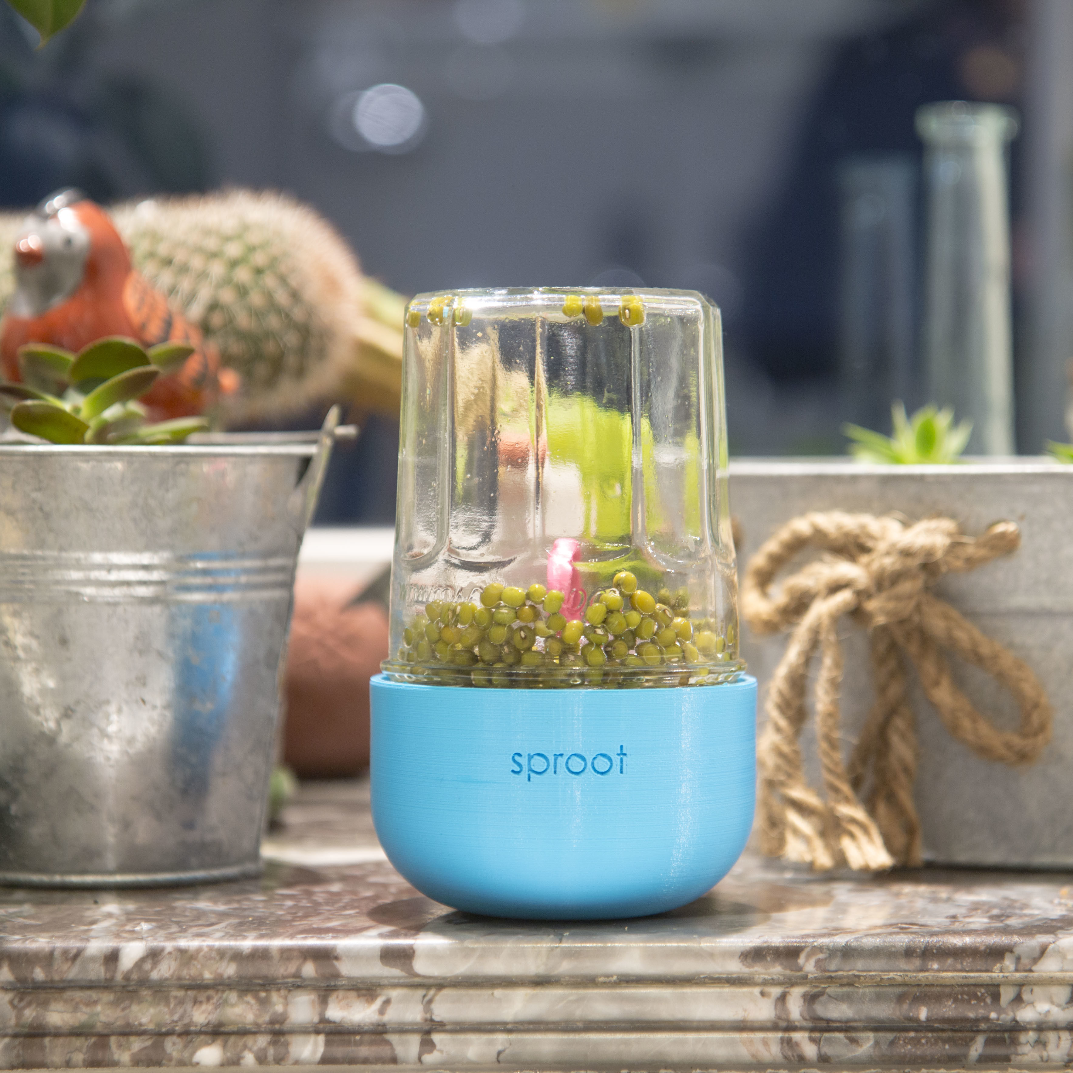 Sproot bottle with ring in it 3D print model_9