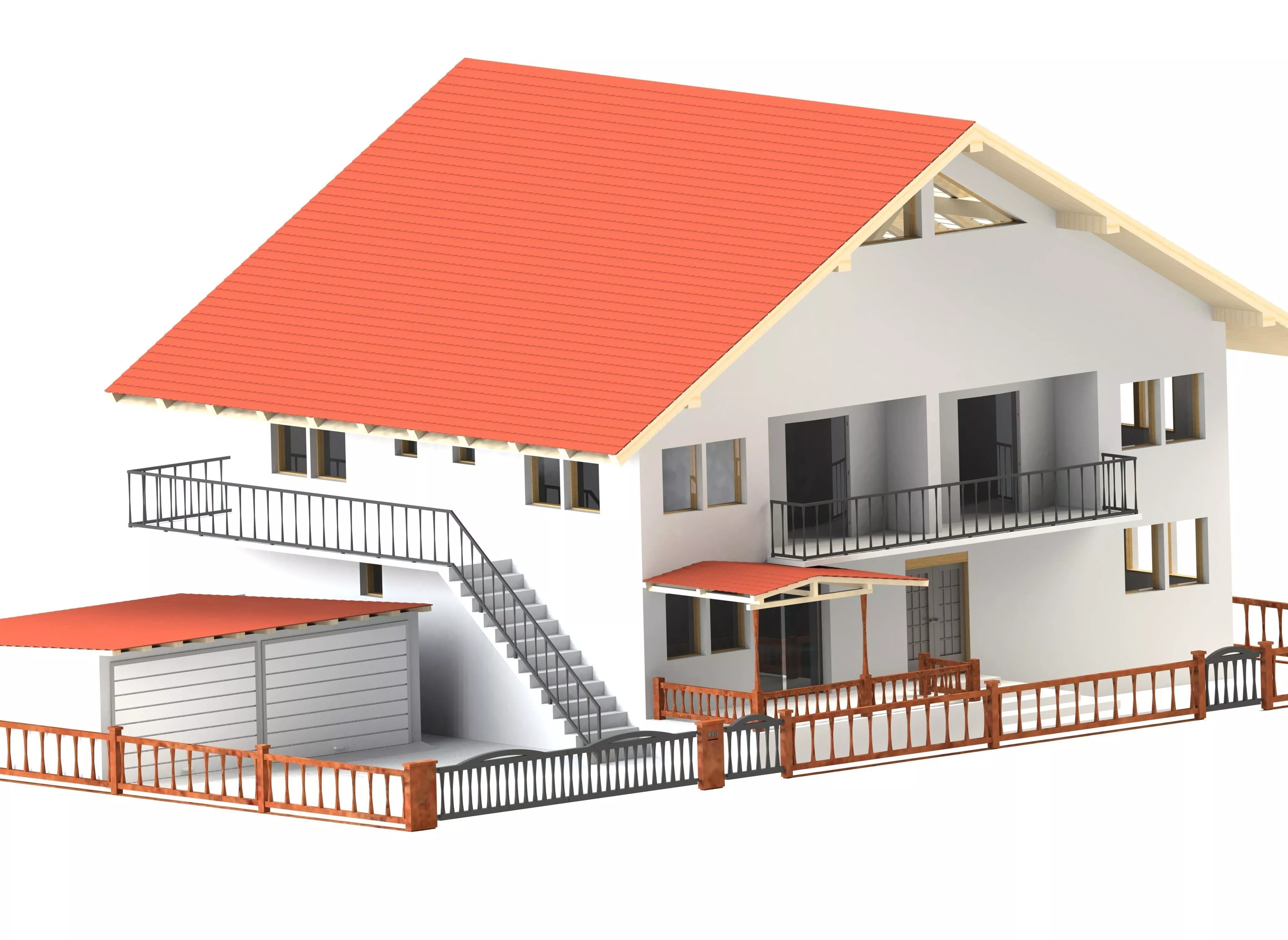Euloges new house Free 3D model